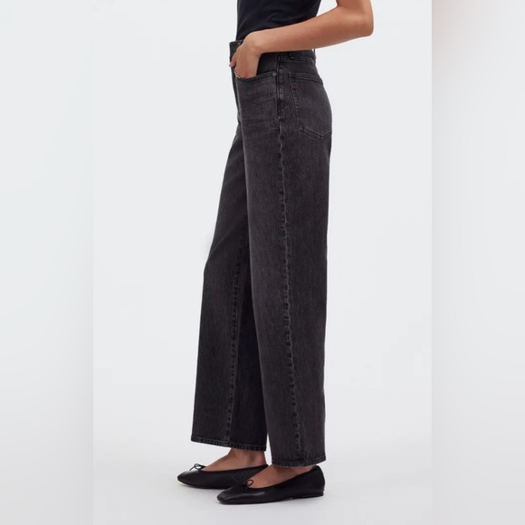 Madewell Madewell Perfect Vintage Wide Leg black jeans. - Picture 2 of 11